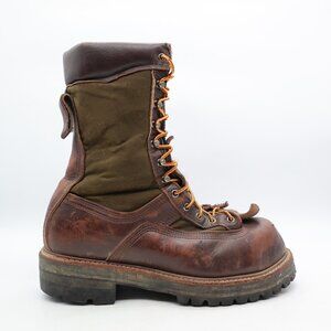 Hoffman Lineman Powerline CT Work Boots Men's 10 D Steel Toe Made in USA